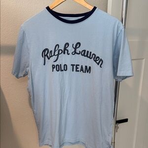 Ralph Lauren Polo Team Sky Blue Men's Tee